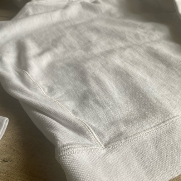 CHAMPION Reverse Weave White Hoodie - small - Picture 4 of 14